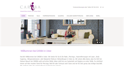 Desktop Screenshot of cariba.ch
