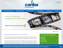 Tablet Screenshot of cariba.it